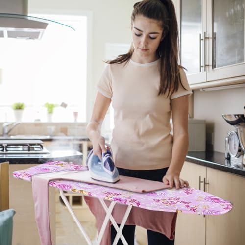 Washranp Ironing Board Extra-Wide Adjustable Non-Slip