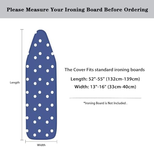 Organized Cozy Soft Ironing Board Cover for Home Use
