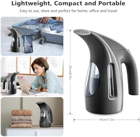 HiLIFE Steamer for Clothes Portable 240ml 700W Strong Steam
