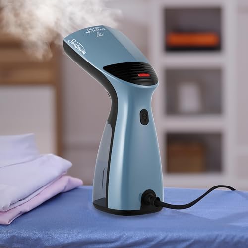 Sunbeam 1000W Compact Handheld Steamer Fast Portable for Travel Home