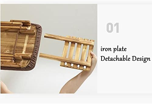 Solid-Wood Adjustable Ironing Board for Small Spaces