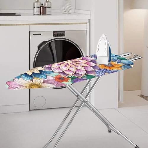 Hippie Flower Ironing Board Cover Pad