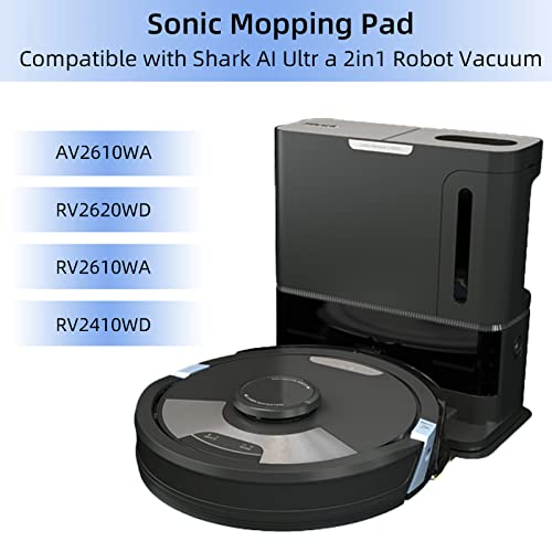 Vibrant Microfiber Robot Mop Pad Set for Shark Robot Vacuum