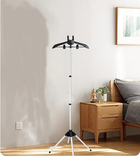 Foldable Ironing Rack with Adjustable Hanger for Home Outdoor Use