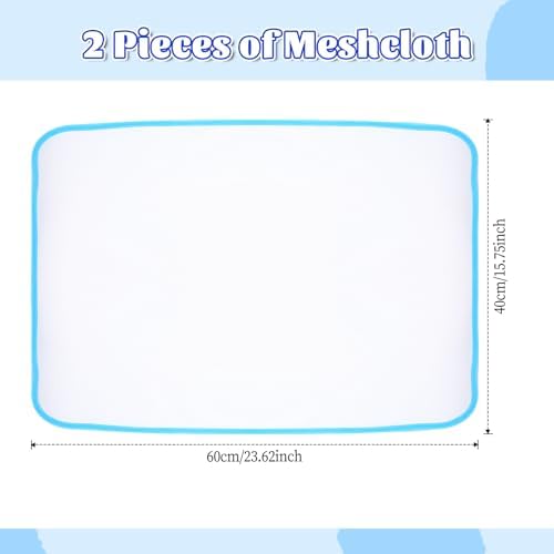 Molain 2-Pack Scorch-Saving Pressing Cloth for Ironing