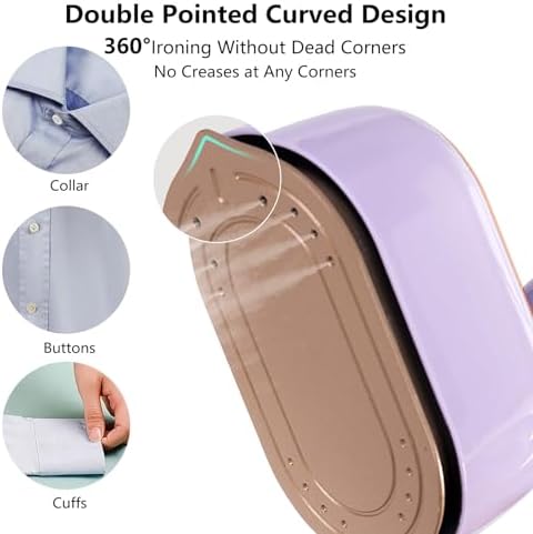 Mini Travel Steamer Iron for Easy Wearing