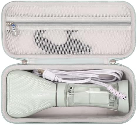 Mint Green Travel Carrying Case for Conair Handheld Garment Steamer