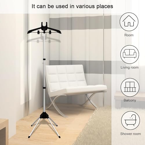 Adjustable Garment Steamer Clothes Hanger for Easy Folding Steaming