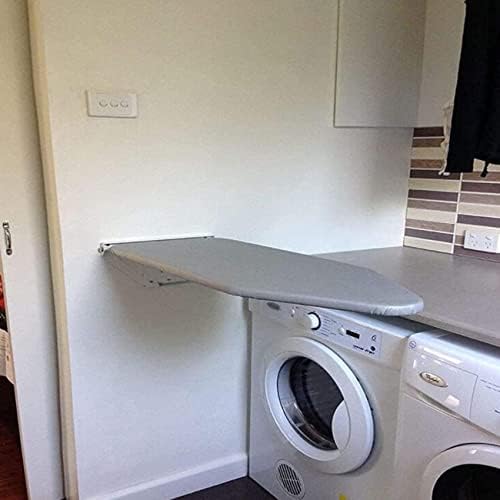 Wall-Mounted Folding Ironing Board Heat Resistant Space-Saving for Small Spaces