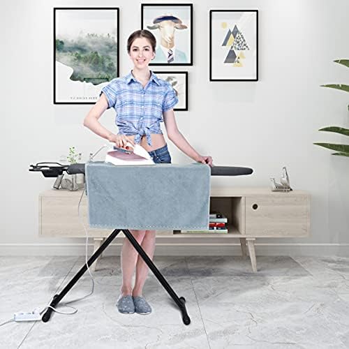Duwee Heat-Resistant 12x36 Ironing Board with Sturdy Legs Pad