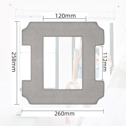 6-Piece Washable Mop Cloths for EcoVac Robot Accessories