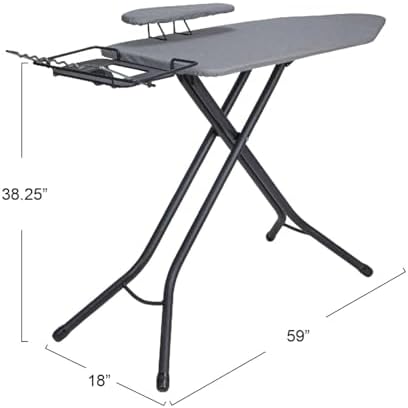Household Essentials Wide Mega Ironing BoardProfessional-Quality Plus Comfort Convenience