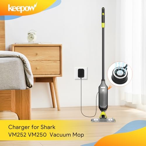 KEEPOW Vacuum Charger for Shark VM252 133V Magnetic Cord