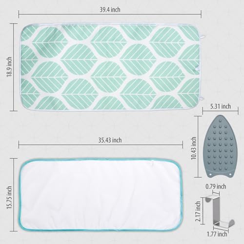 Perfect PortableSeiritex Ironing Mat Folding Table Top Iron Board for Travelers