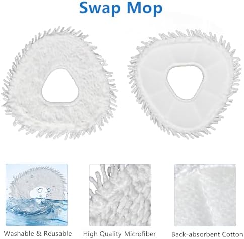 Replacement Mop Pads for NARWAL Freo X Ultra Z Ultra Robot Vacuum