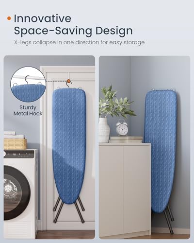 High-Adjustable Durable Stylish Foldable Ironing Board for Home Laundry Use