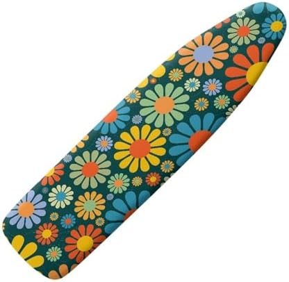 Space-Saving 54x15-inch Ironing Board Cover with Heat-Resistant Design