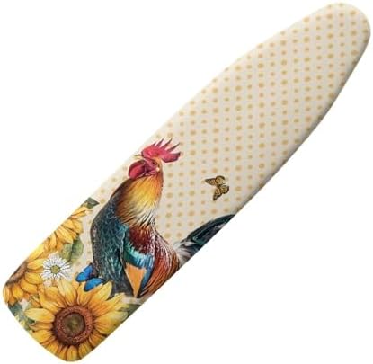 Resilient Stylish Chicken Sunflower Ironing Board Cover