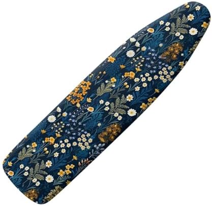 Retro Floral Print Heat-Resistant Iron Board Cover