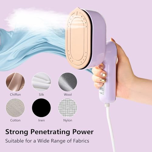 Mini Travel Steamer Iron for Easy Wearing
