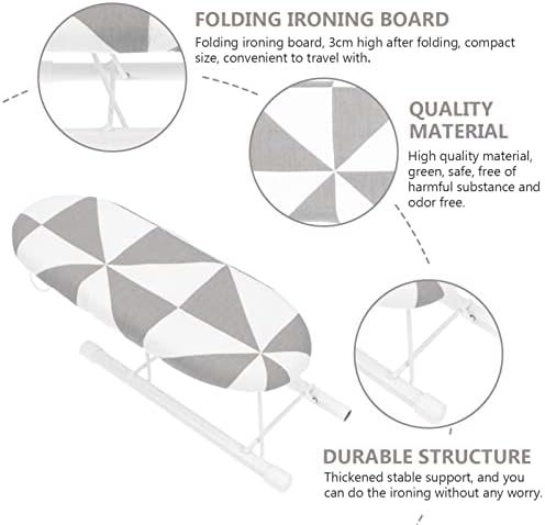 Cabilock Folding Ironing Rack for Collar and Sleeve
