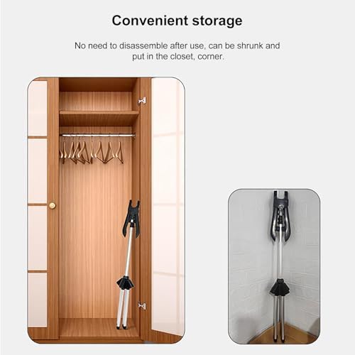 Sturdy Garment Hanger Steamer with 360-Degree Rotation