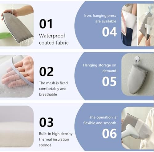 Ironing Board Small Heat-Resistant Travel steam Accessories formulti Use