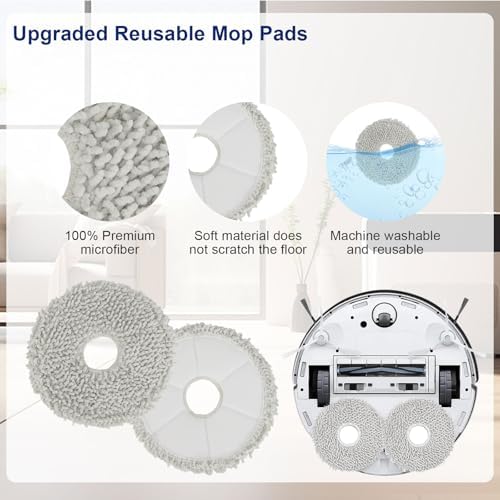 17-Piece Replacement Kit for ECOVACS DEEBOT T20 Omni Robot Vacuum