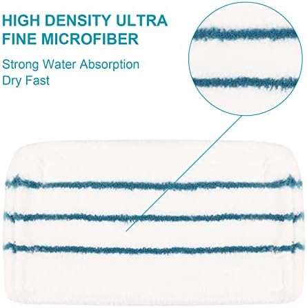 4-Piece Replacement Steam Mop Pads for BlackDecker Steam Mops