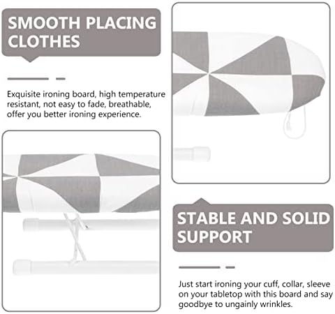 Cabilock Folding Ironing Rack for Collar and Sleeve