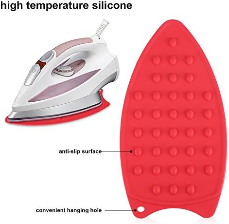 Dsacxixai Silicone Iron Rest Pad Heat-Resistant Non-Stick Mat