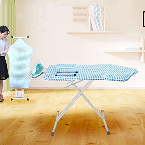 Adjustable Folding Ironing Board with Breathable Steel Mesh 100 Cotton