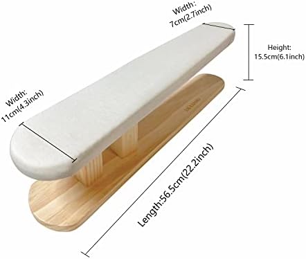 Perfect for daily use compact sturdy ironing board with padded chest sleeve