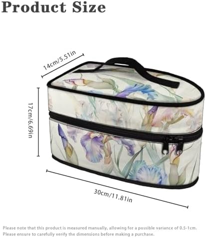 Cglasmaru Reusable Travel Iron Bag with Durable Soft Inner Liner