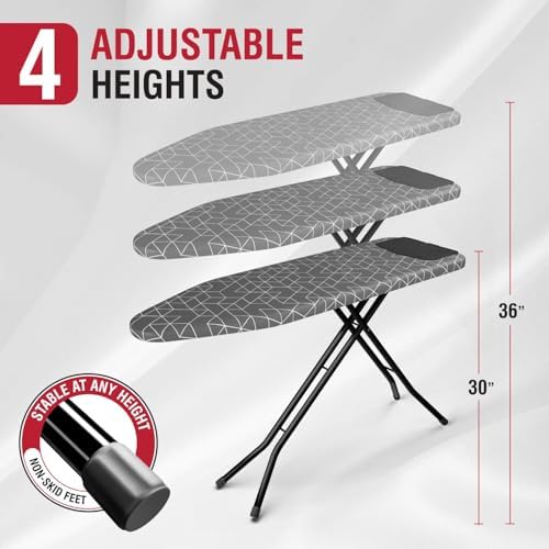 Sturdy Full Metal 48 X 13 Ironing Board