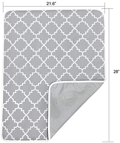 Thick Heat-Resistant Ironing Mat for Home or Travel