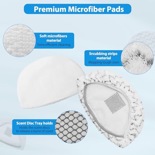 Extolife Steam Mop Replacement Pads for Bissell Powerfresh Series