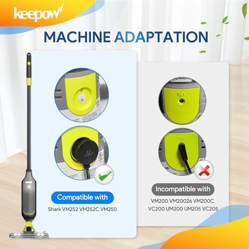 KEEPOW Vacuum Charger for Shark VM252 133V Magnetic Cord