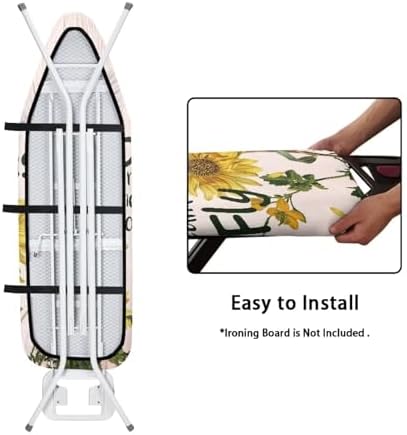 Sunflower Ironing Board Cover and Pad Standard Size