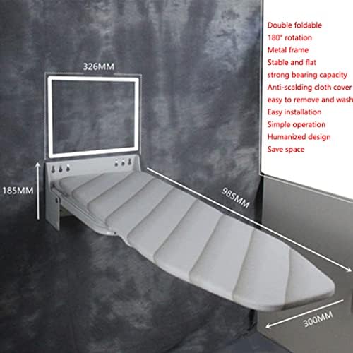 Rotating Wall-Mounted Ironing Board