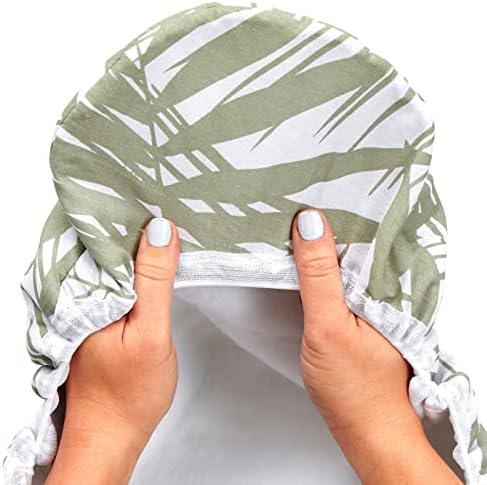 Juvale Ironing Board Cover - 15x54-Inches White Palm Print