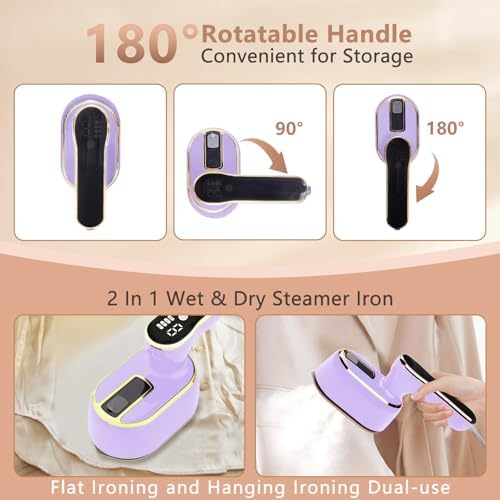 Fast-Wiing Steam 110-120v Portable Travel Size Wrinkle Free
