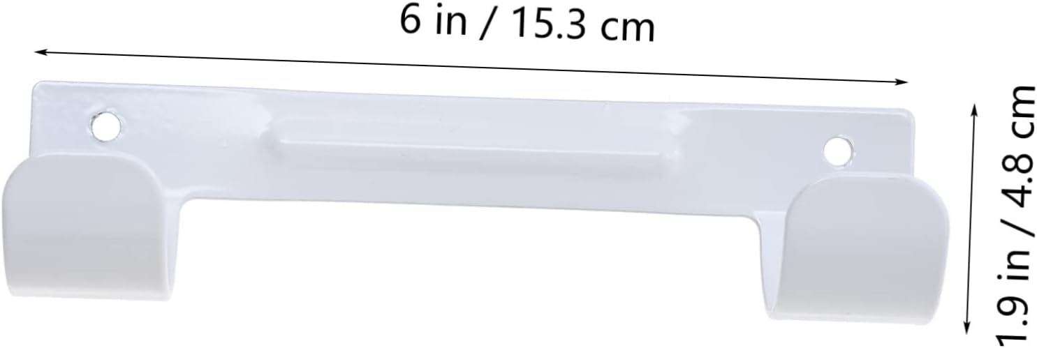 Ciieeo 2 Pcs Wall Mounted Ironing Board Hook Rack