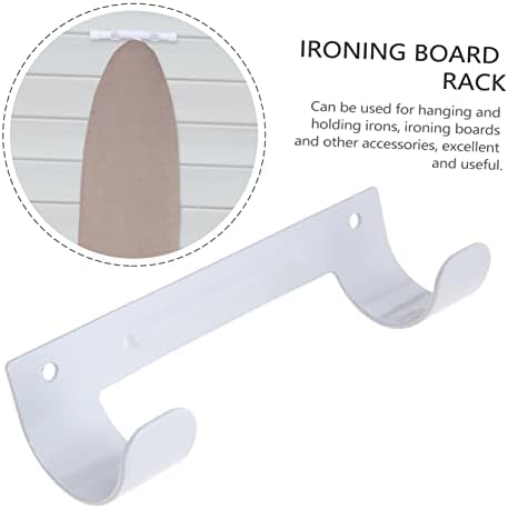 3-Piece Dual-Head Wall-Mounted Ironing Board with Storage