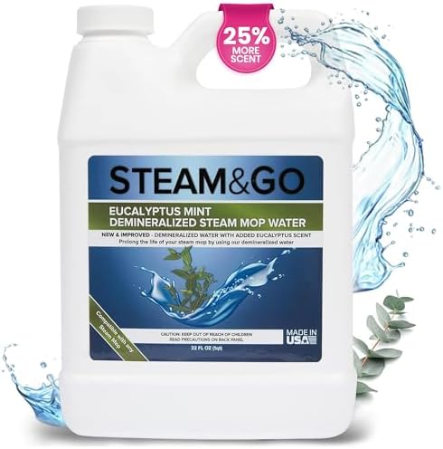 Perfect for Steam Mops Demineralized Water Lemonade Mop Neutralizer