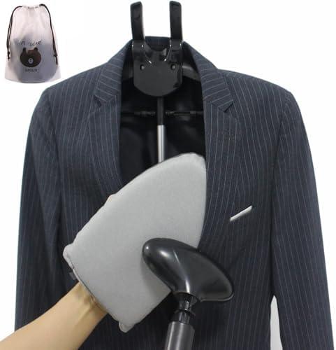 TONINT Garment Steamer Gloves and Hanger Set