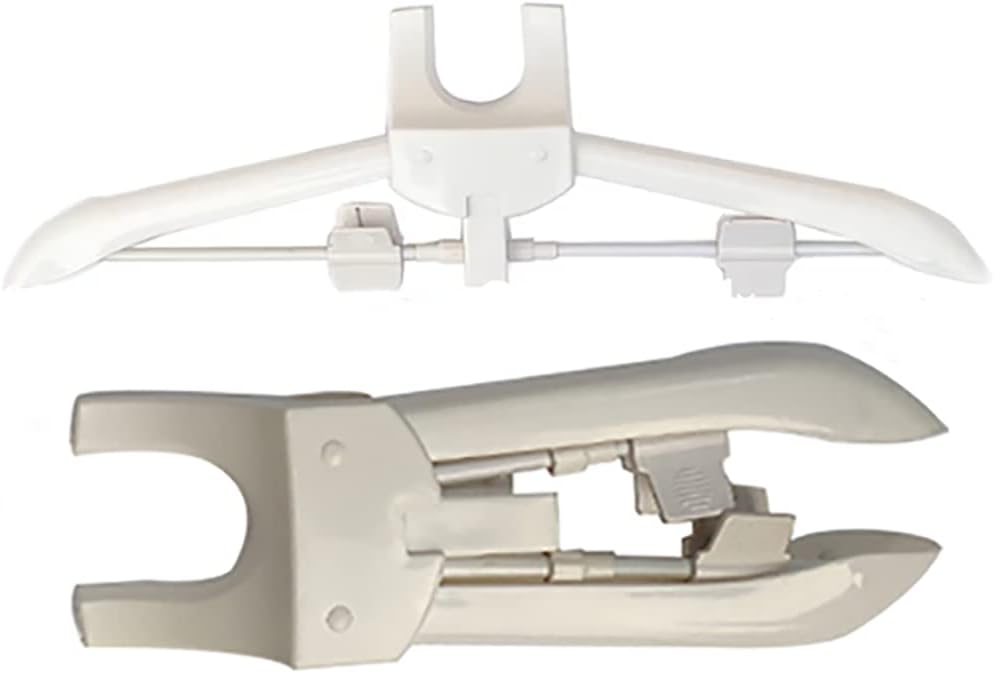Iron Hanger Steamer Bracket White