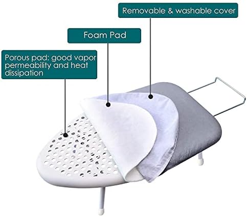 Compact Portable Folding Travel Ironing Board for Home Laundry Use