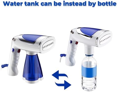 Effortlessly Remove Wrinkles with the GRETMIX Portable Clothing Steamer