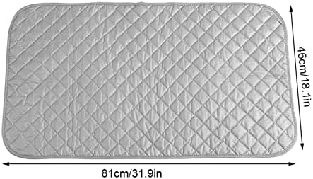 FIYO Table Top Ironing Pad Portable Travel Mat for Small Spaces